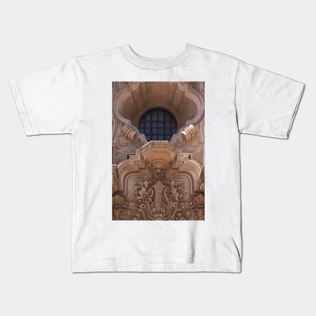 Casa Del Prado Theater - Architectural Details - 3 © Kids T-Shirt by PrinceJohn